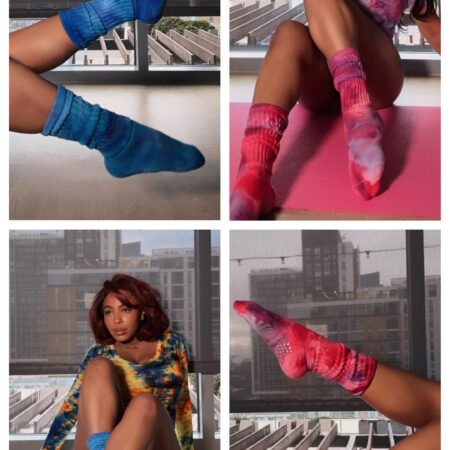 80s Pilates Princess Socks