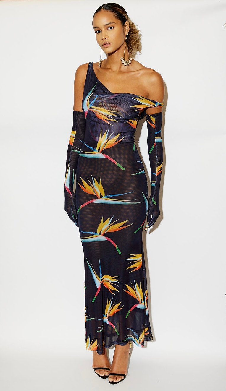 Birds of Paradise Fantasy Gown - Image 8