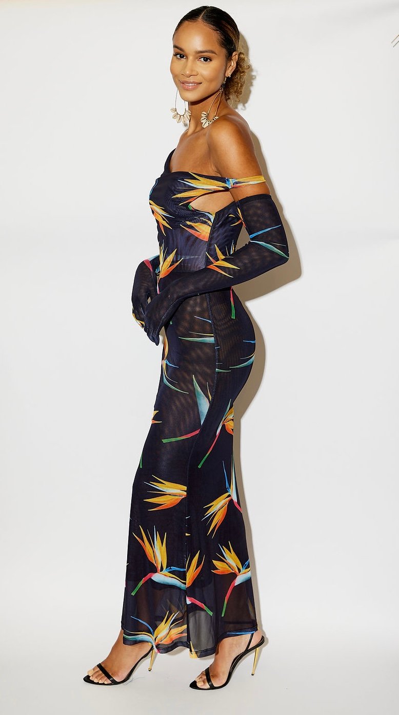 Birds of Paradise Fantasy Gown - Image 6