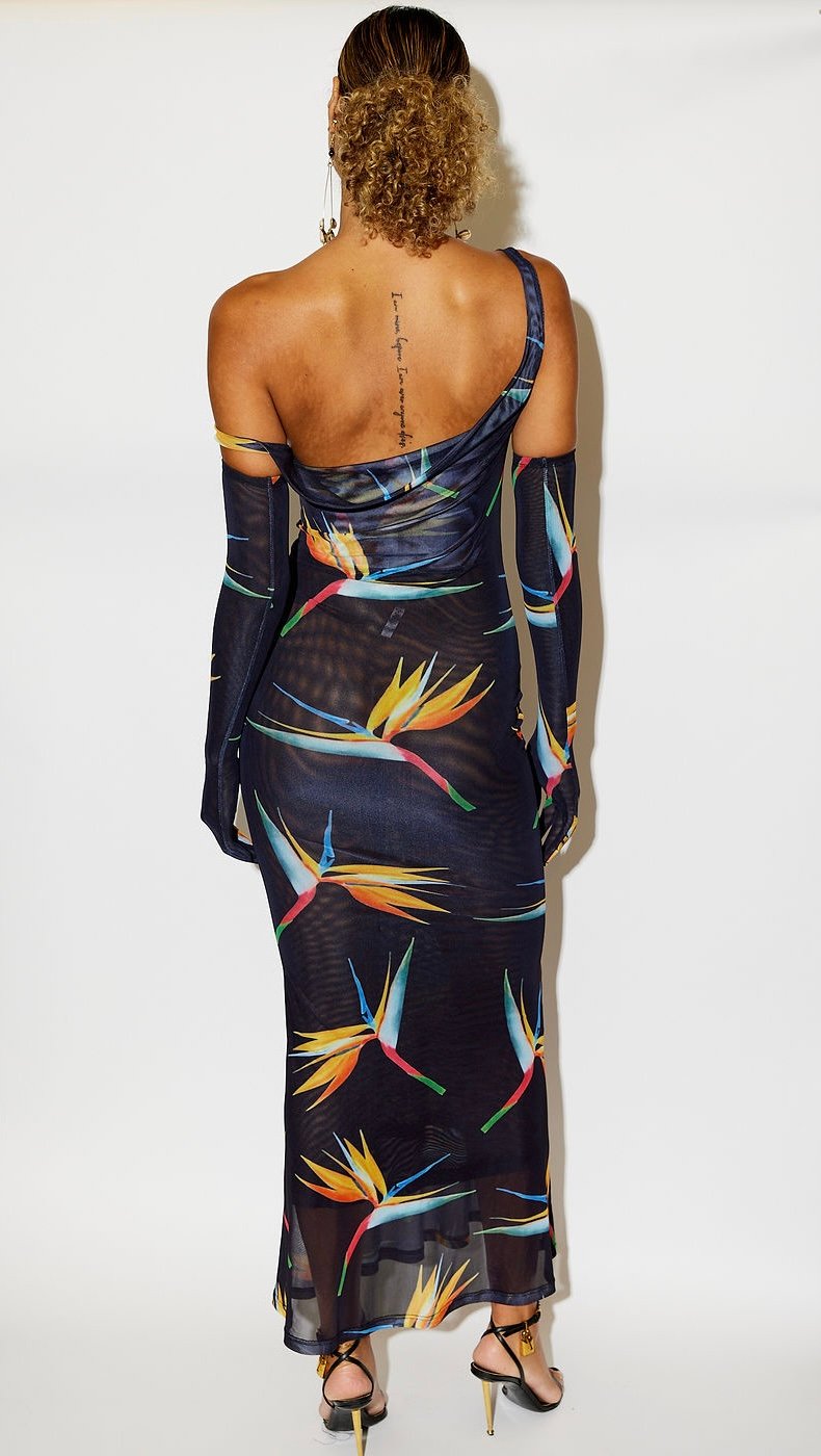 Birds of Paradise Fantasy Gown - Image 3